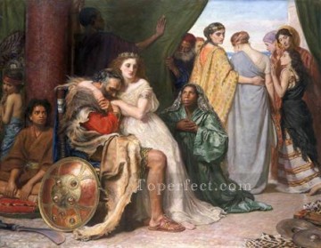  Everett Art Painting - Jephthah Pre Raphaelite John Everett Millais